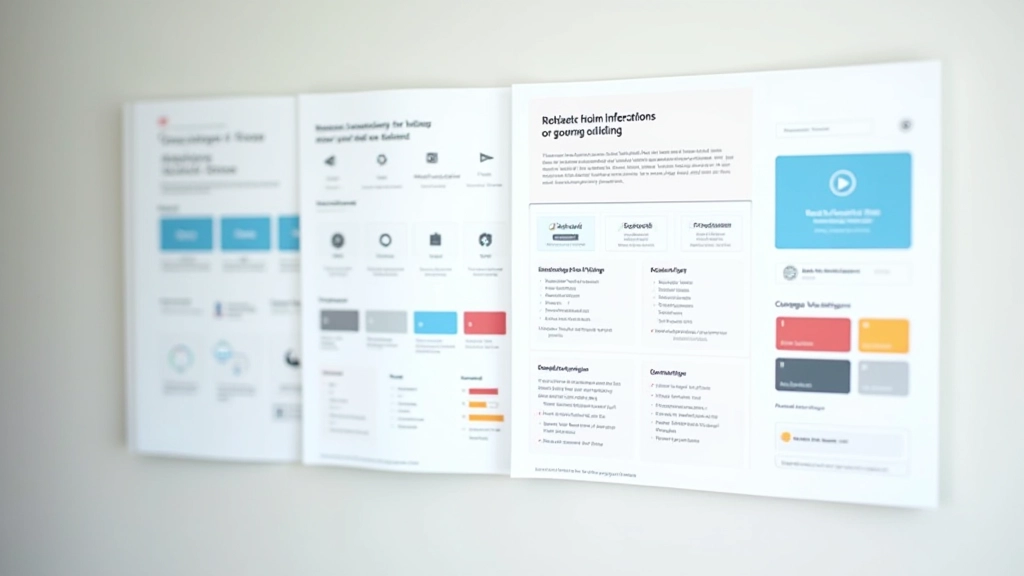 Designsystem mit verschiedenen Kartenvarianten nebeneinander, zeigt konsistente Elemente und Stilregeln