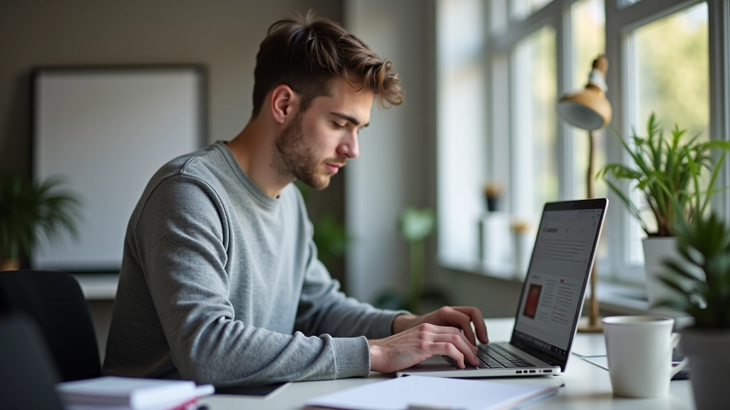 Designer arrangiert Kartenvarianten auf einem digitalen Whiteboard, vergleicht Farben und Größen
