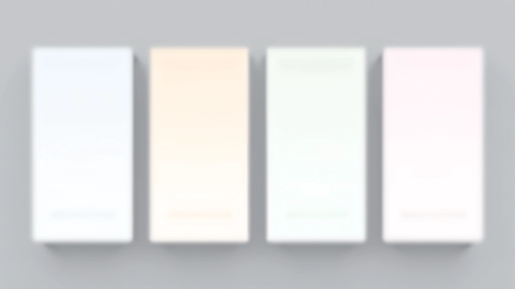 Vier Karten nebeneinander zeigen verschiedene Hover-Techniken: Schattenveränderung, Farbveränderung, Verschiebung und Grenzveränderung