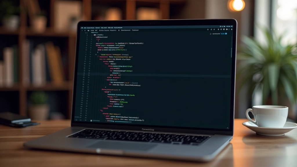 Code-Editor zeigt Flexbox-CSS für responsive Kartengitter mit flex-wrap und flex-basis Eigenschaften
