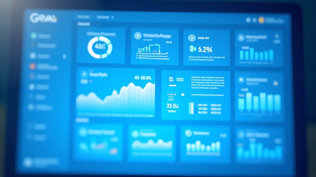 Fintech Dashboard mit Kartengitter