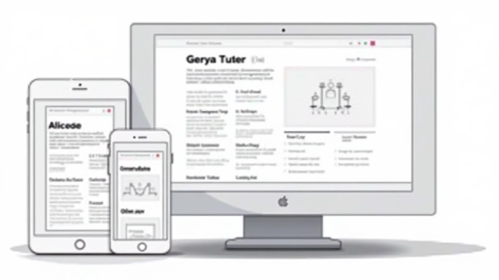 Responsives Kartengitter auf verschiedenen Bildschirmgrößen — Smartphone, Tablet und Desktop nebeneinander
