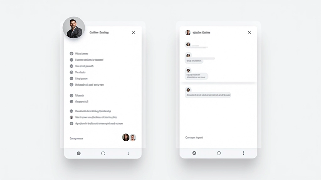 Vergleich zweier Kartendesigns nebeneinander: Links eine chaotische Karte mit gleichmäßiger Textgröße, rechts eine gut strukturierte Karte mit klarer Größenhierarchie